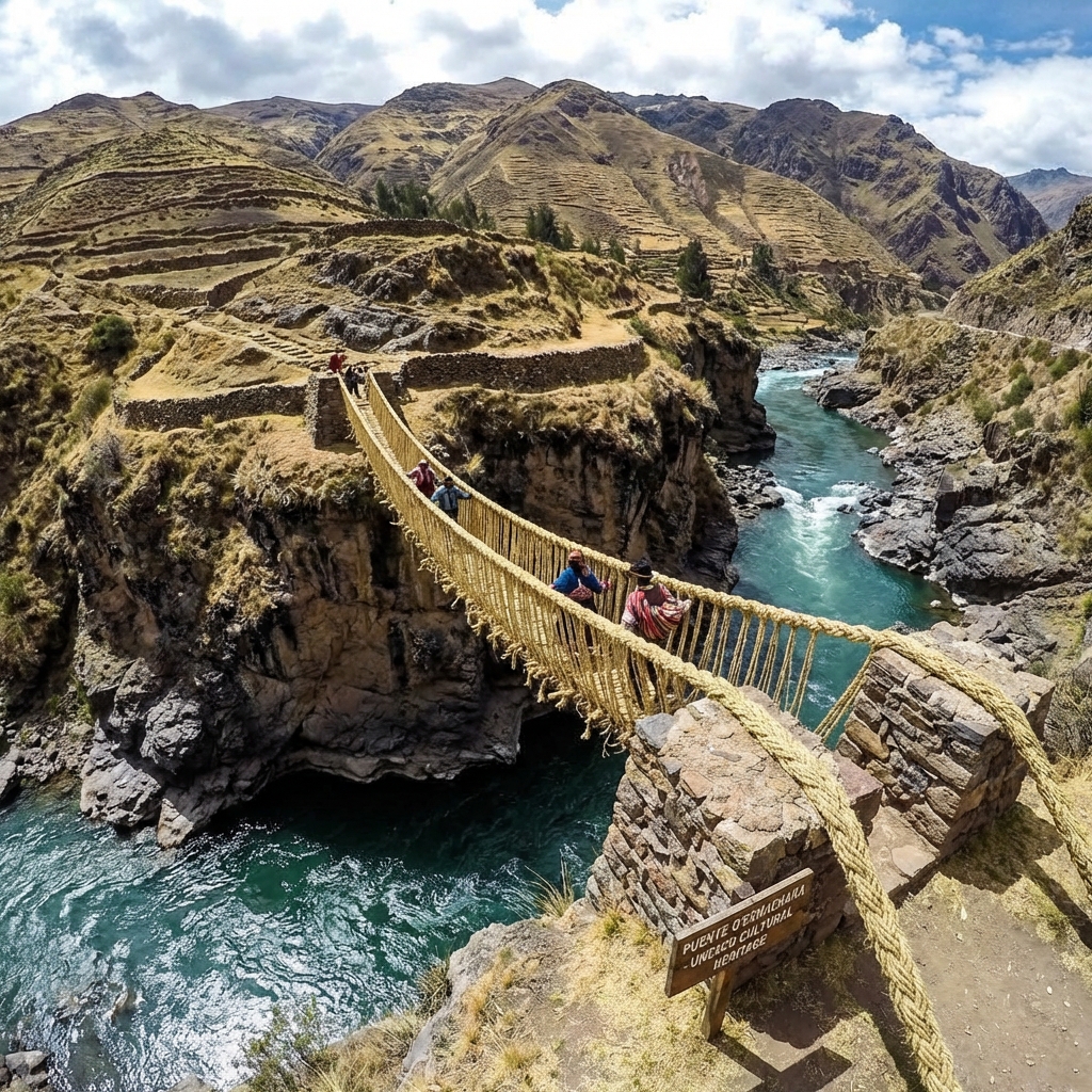 Qeswachaka Inca Bridge